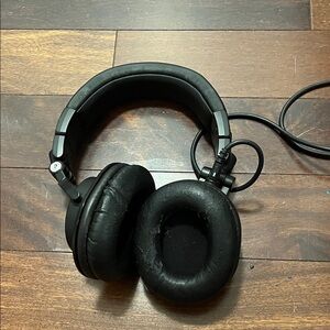Audiotechnica Black Over-Ear Headphones